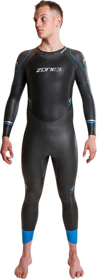 ZONE3 トライアスロンウェア 黒/青 Zone3 Advance Neoprene Triathlon Wetsuit Black/Blue | Alltricks.com