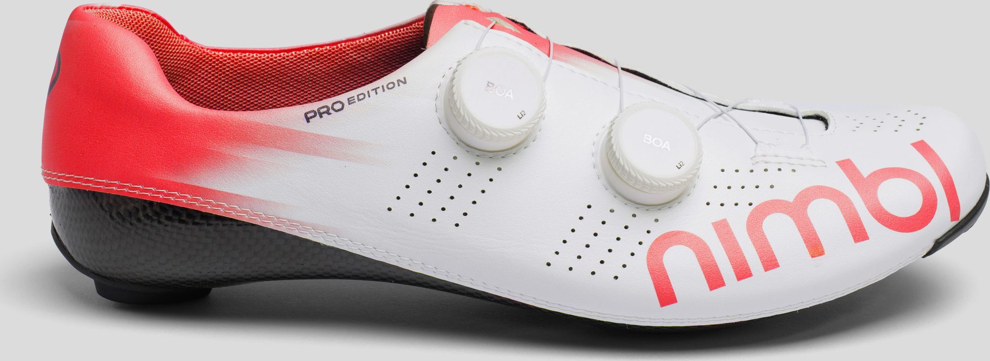 Nimbl Ultimate Exceed Pro Edition Road Shoes, Red/White