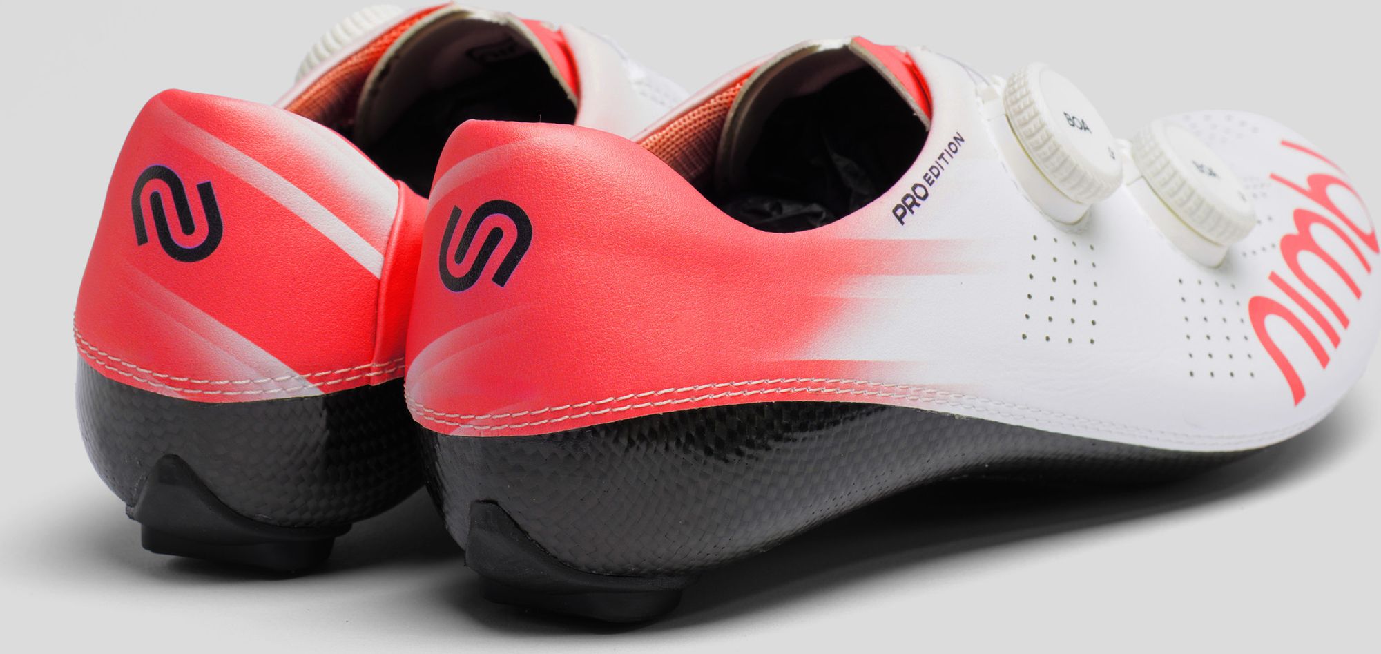 Nimbl Ultimate Exceed Pro Edition Road Shoes, Red/White