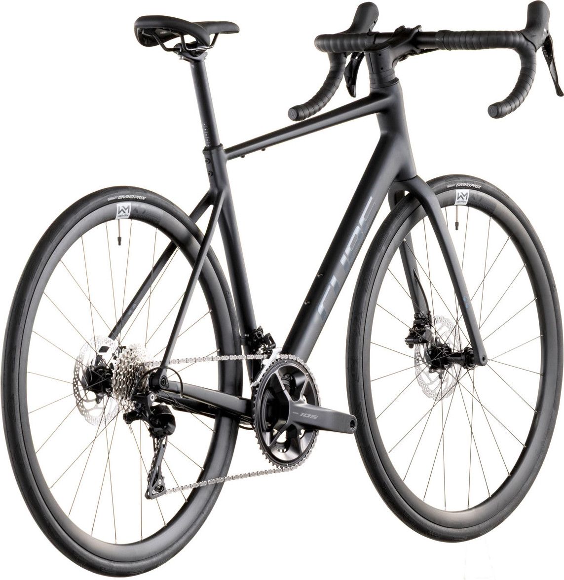 Cube Attain SLX Road Bike Shimano 105 12S 700 mm Coal Black 2026