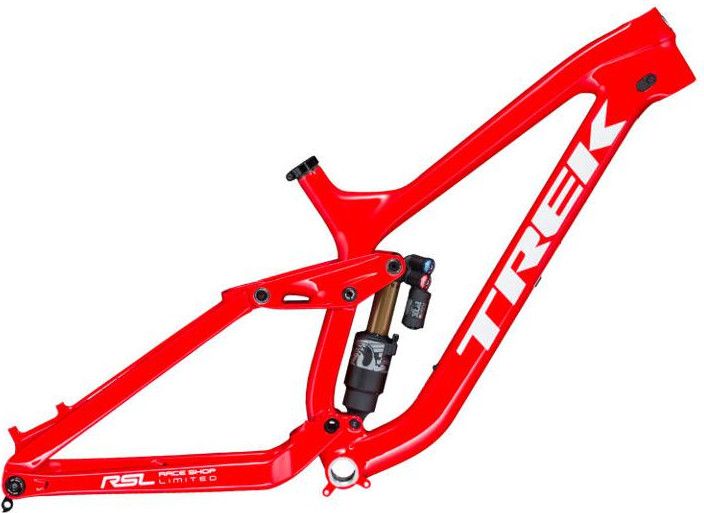 【本物新品保証】 Carbon Session Trek 27.5'' Kit Frame MTB 2019 Red Viper パーツ