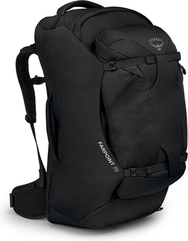 Osprey Farpoint 70 Men s Hiking Bag Black Alltricks