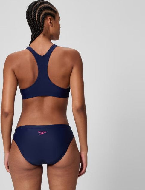 Speedo Colorblock Splice 2.0 Women's Bikini Set Blue/Pink