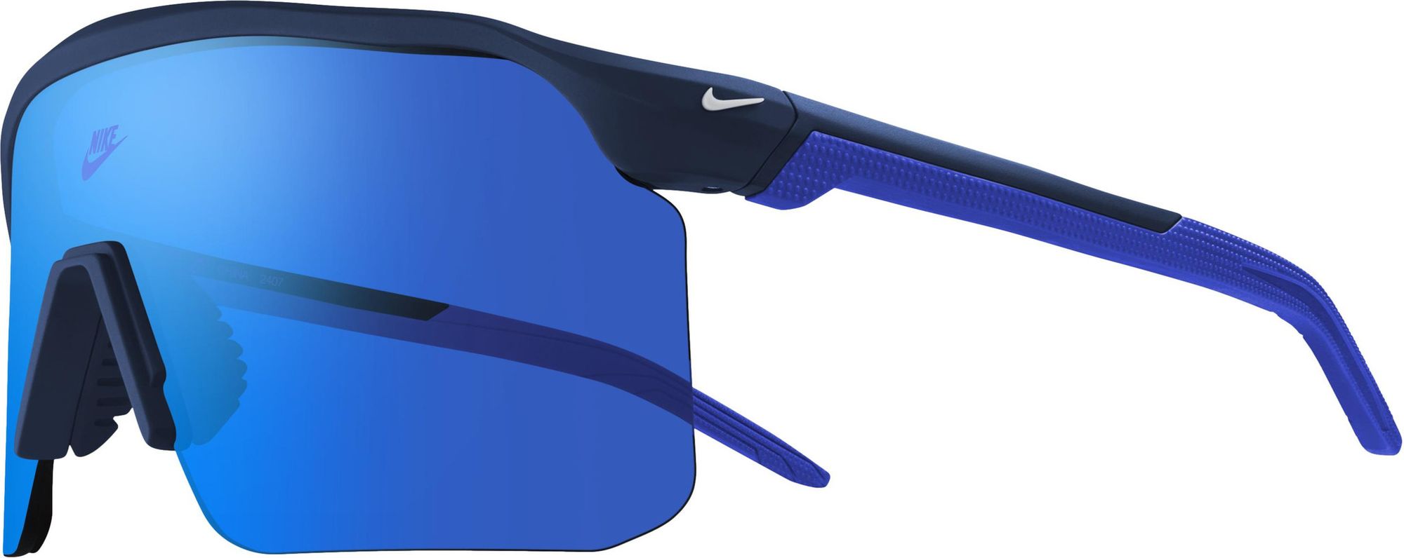 Nike Expedition Shield Mirror Glasses Blue | Alltricks.com