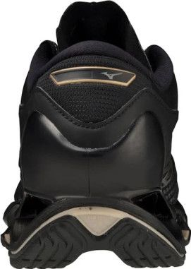 Running Shoes Mizuno Unisex Wave Prophecy 12 Black Gold