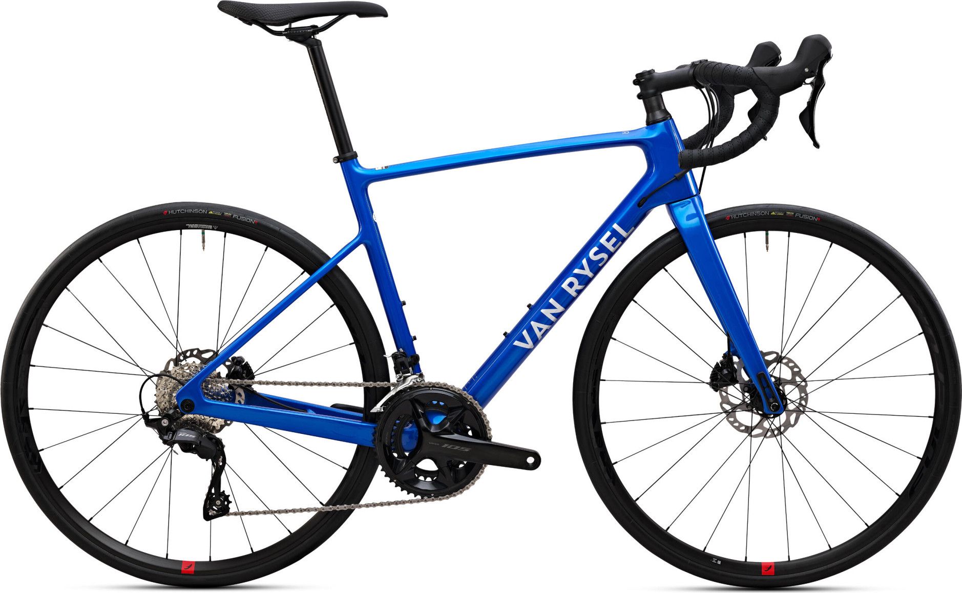 Van Rysel NCR CF Road Bike Shimano 105 12S 700mm Blue 2024