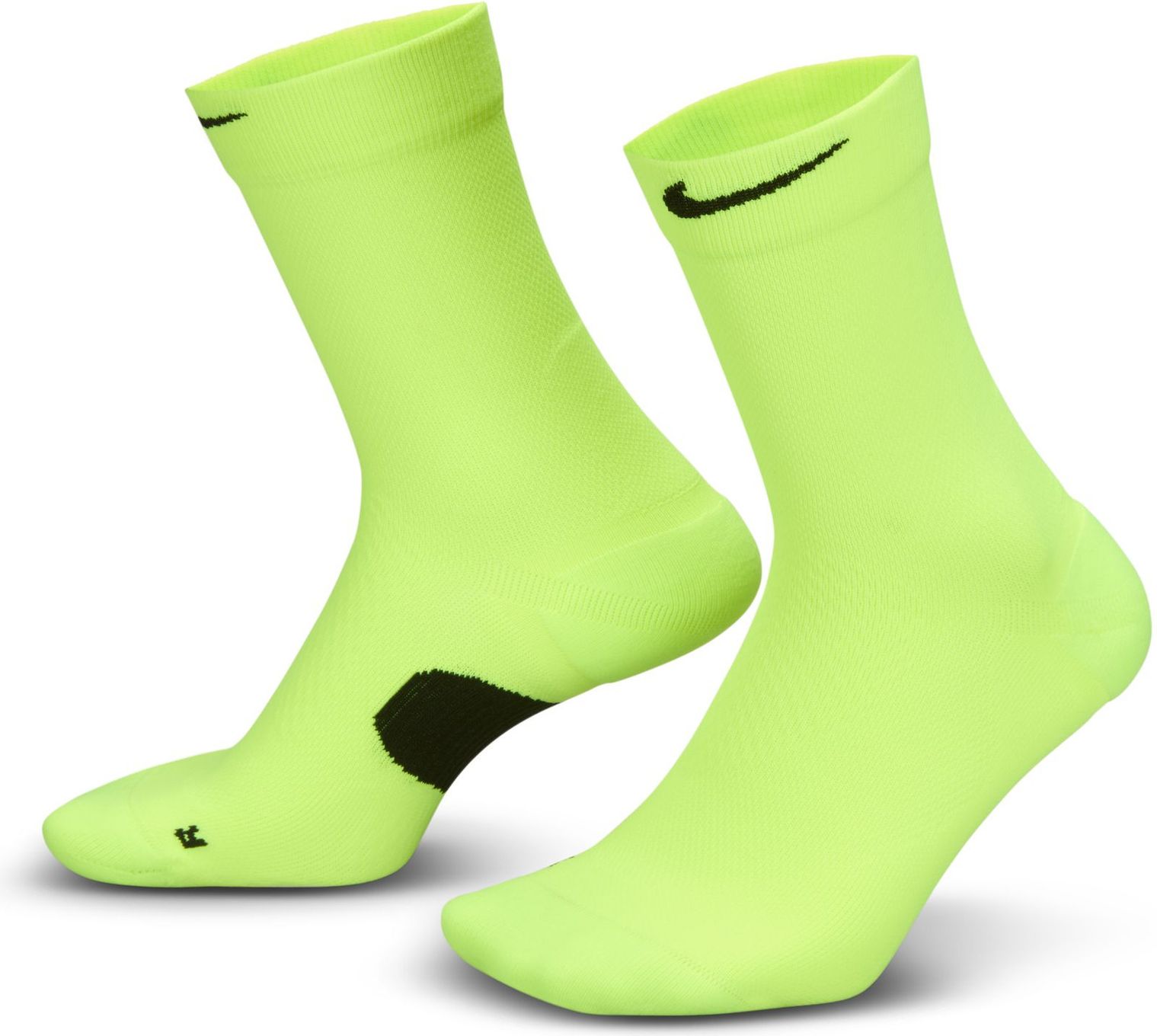 Nike Running Midweight Yellow Socks
