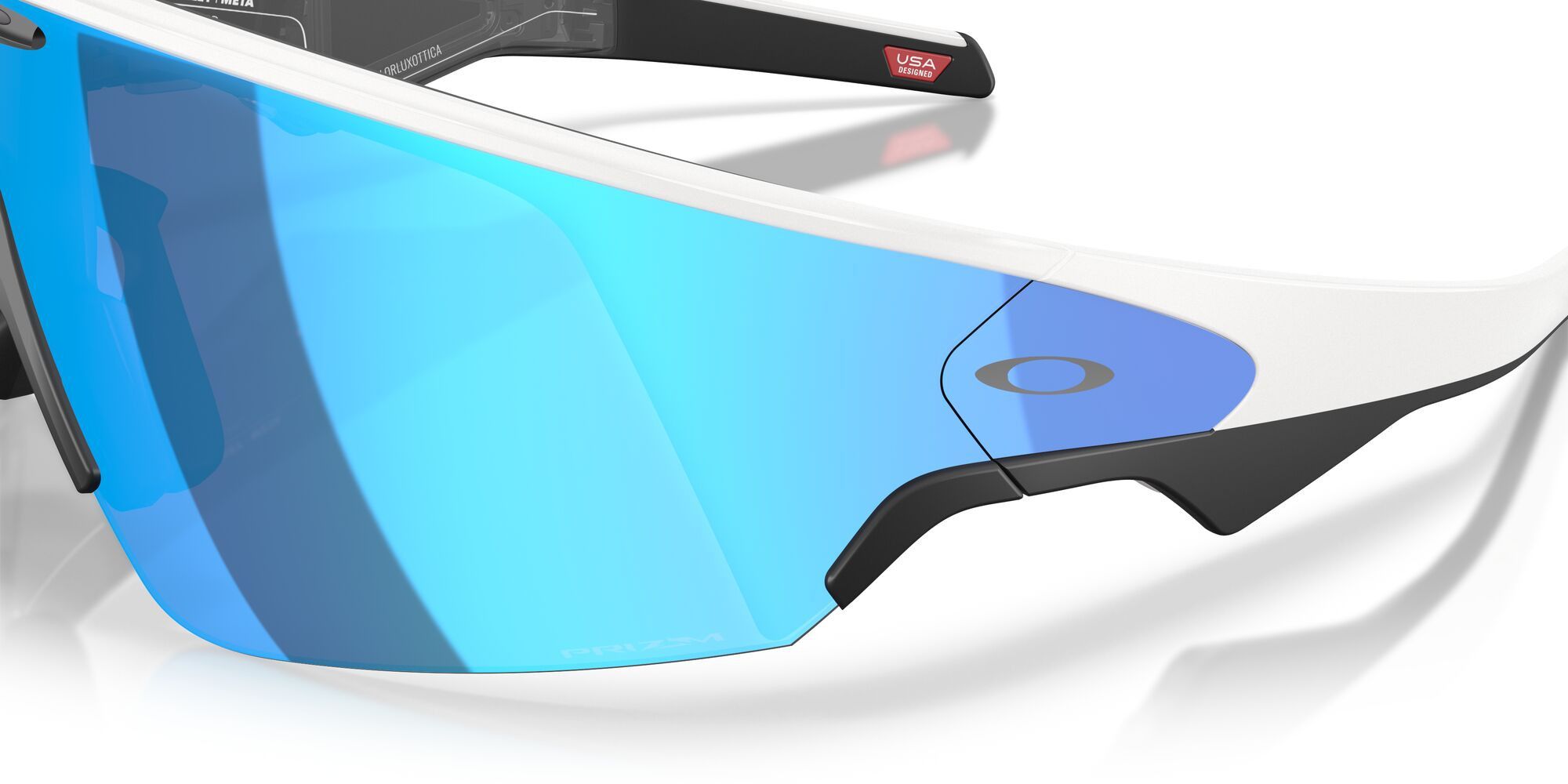 Oakley Meta Vanguard IA Goggles - White / Prizm Sapphire / Ref 