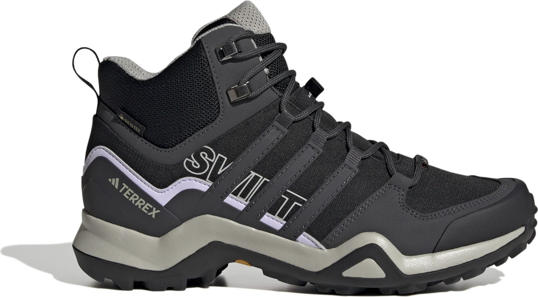 Women's Hiking Shoes adidas Terrex Swift R2 Mid GTX Black Grey