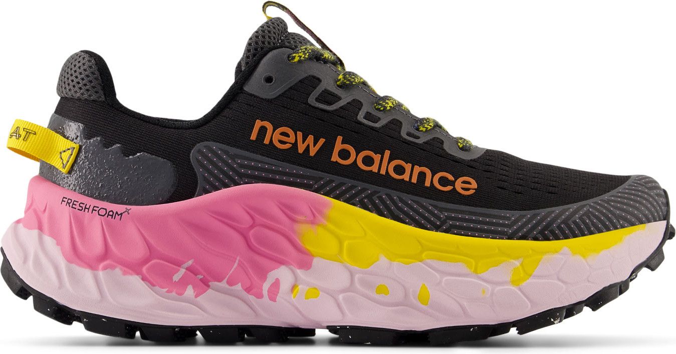 New Balance Fresh Foam X Trail More v3 Black Pink Yellow Women s Trail Shoes Alltricks