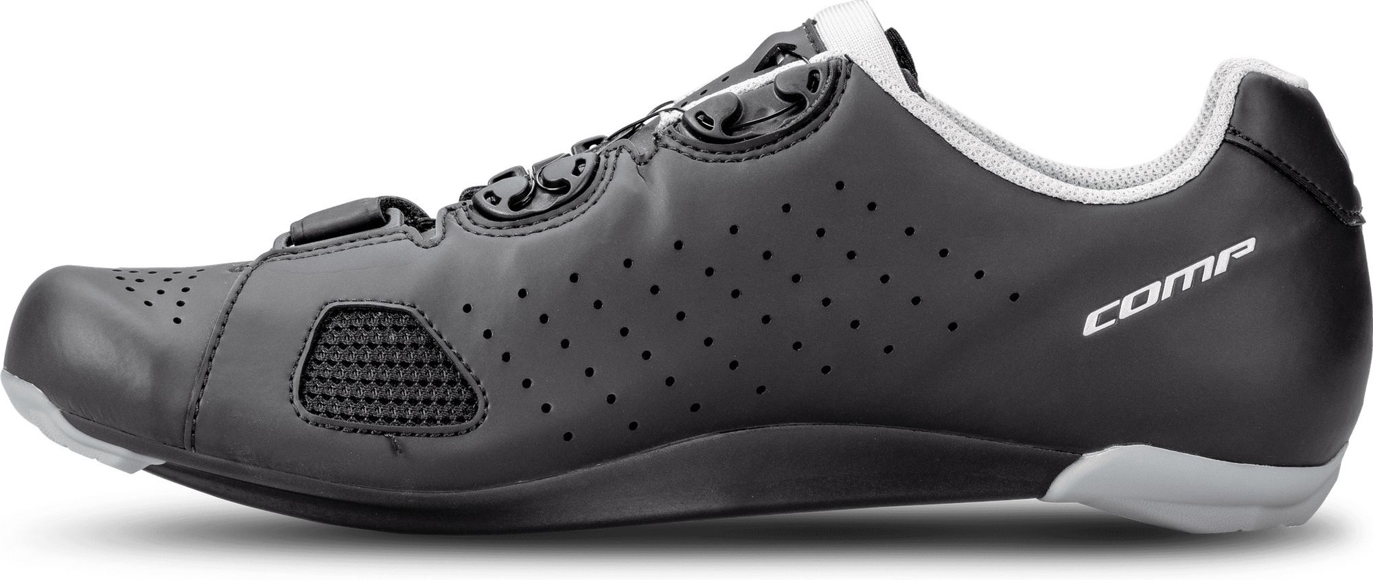 SCOTT chaussures vélo route homme Comp Boa Silver/Black 2024 CHAUSSURES