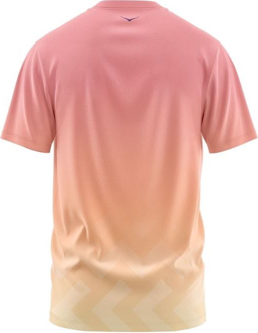 Hoka Les Templiers All Day Pink/Orange Men's T-shirt | Alltricks.com