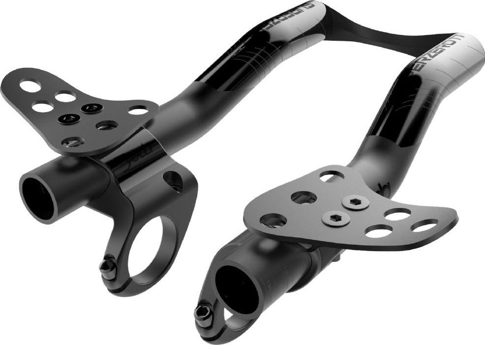 DEDA SUPERZERO TT（スーパーゼロ TT） Deda Superzero TT Clip-On Aluminum Black Extenders | Alltricks.com
