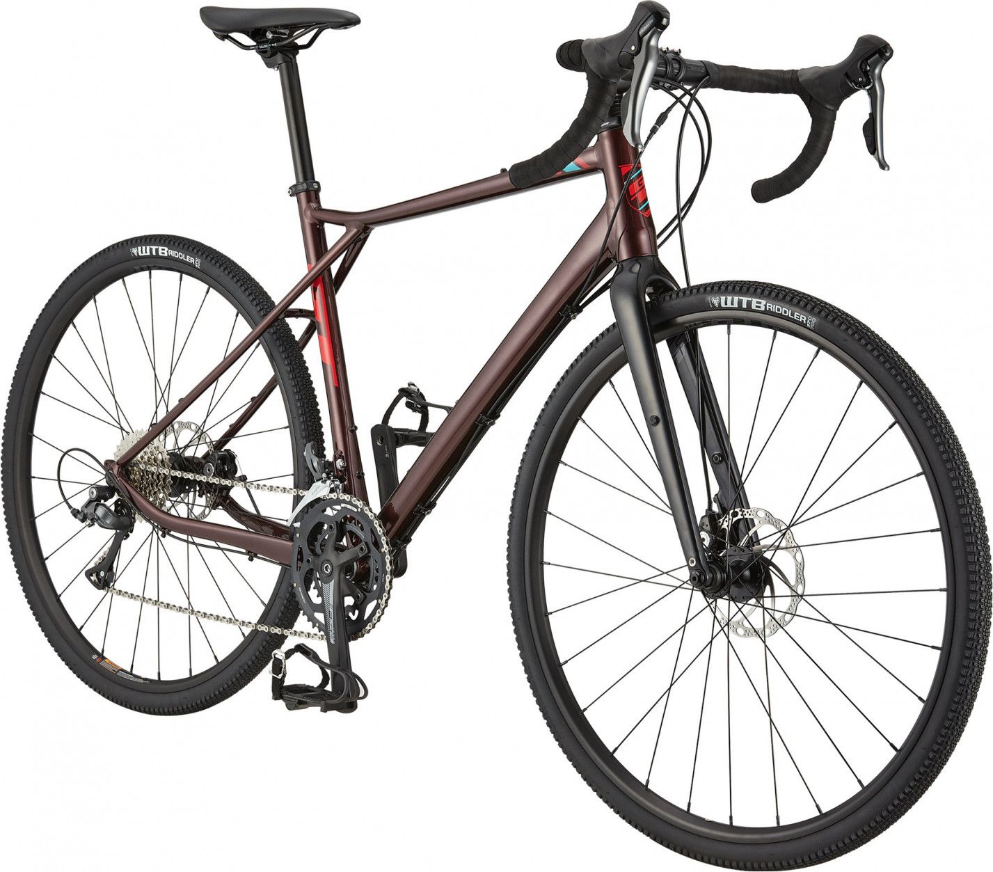 Gravel Bike GT Grade Elite Shimano Claris 8S 700mm Dark Red 2021