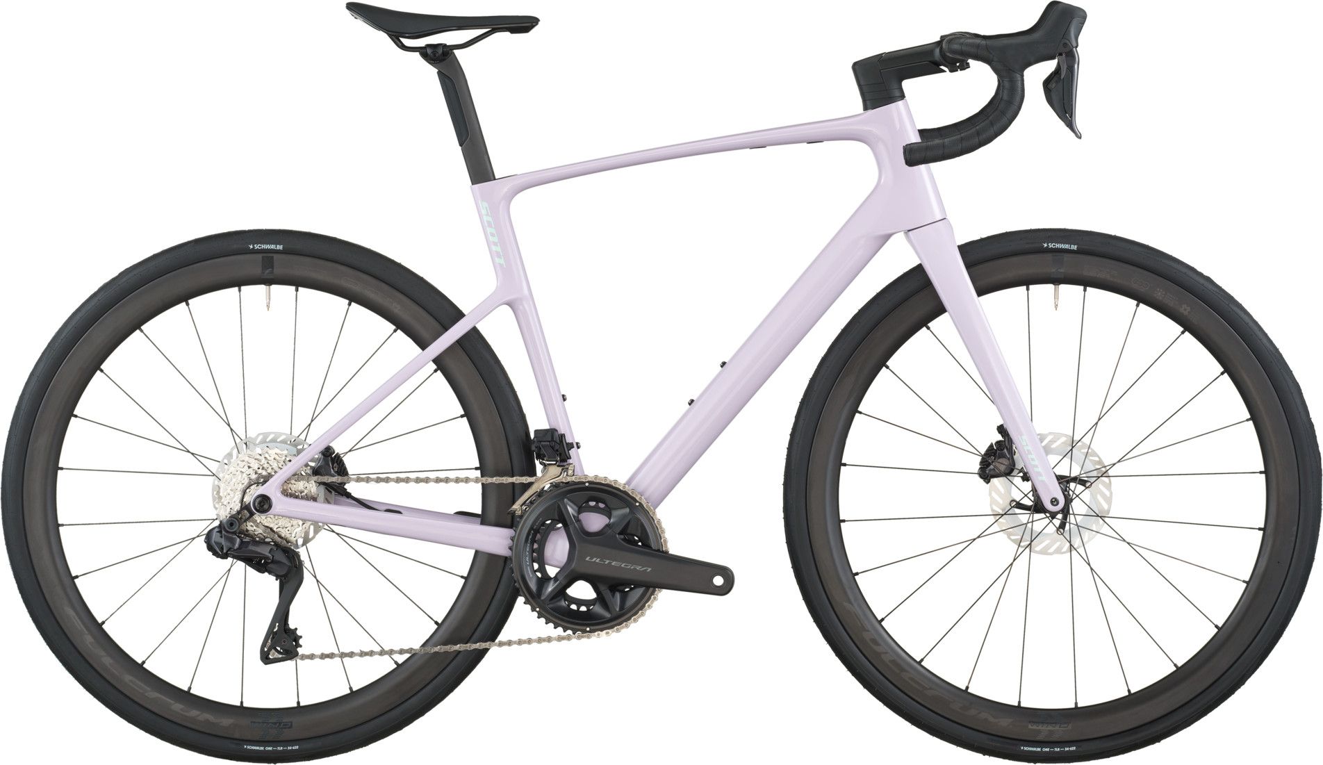 Scott Addict 20 Shimano Ultegra Di2 12V 700 mm Road Bike Purple