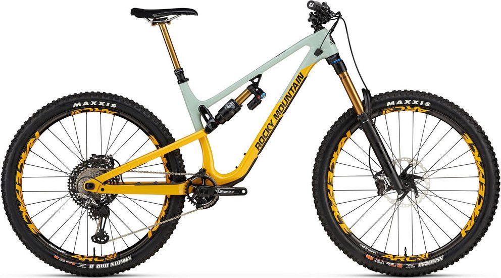 Rocky Mountain Altitude Carbon 90 Shimano XTR 12V 29 Rally Edition Mountain Bike Green Yellow 2023 Alltricks