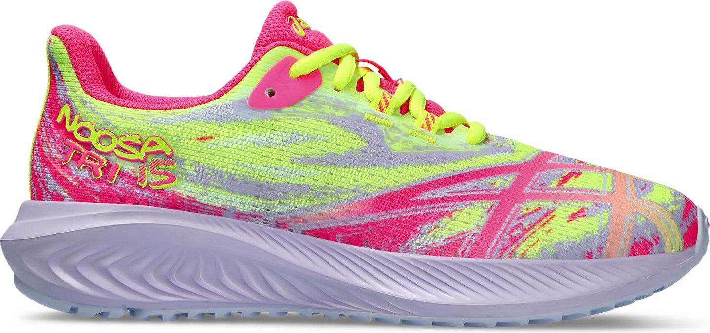 Chaussures de Running Enfant Asics Gel Noosa Tri 15 GS Jaune Rose Alltricks
