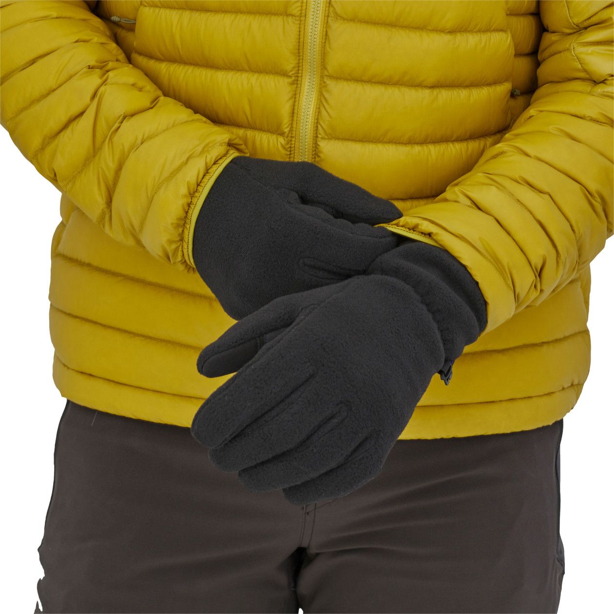 Patagonia Synchilla Unisex Gloves Black