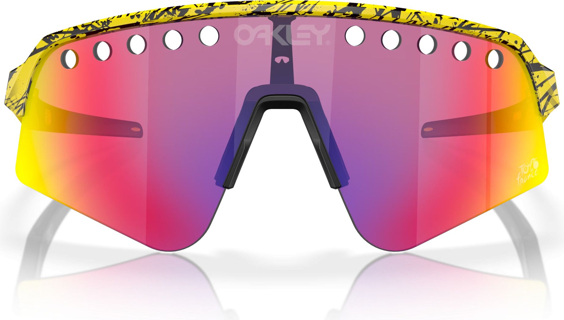 OAKLEY Lunettes SUTRO LITE SWEEP TDF SPLATTER PRIZM ROAD Alltricks