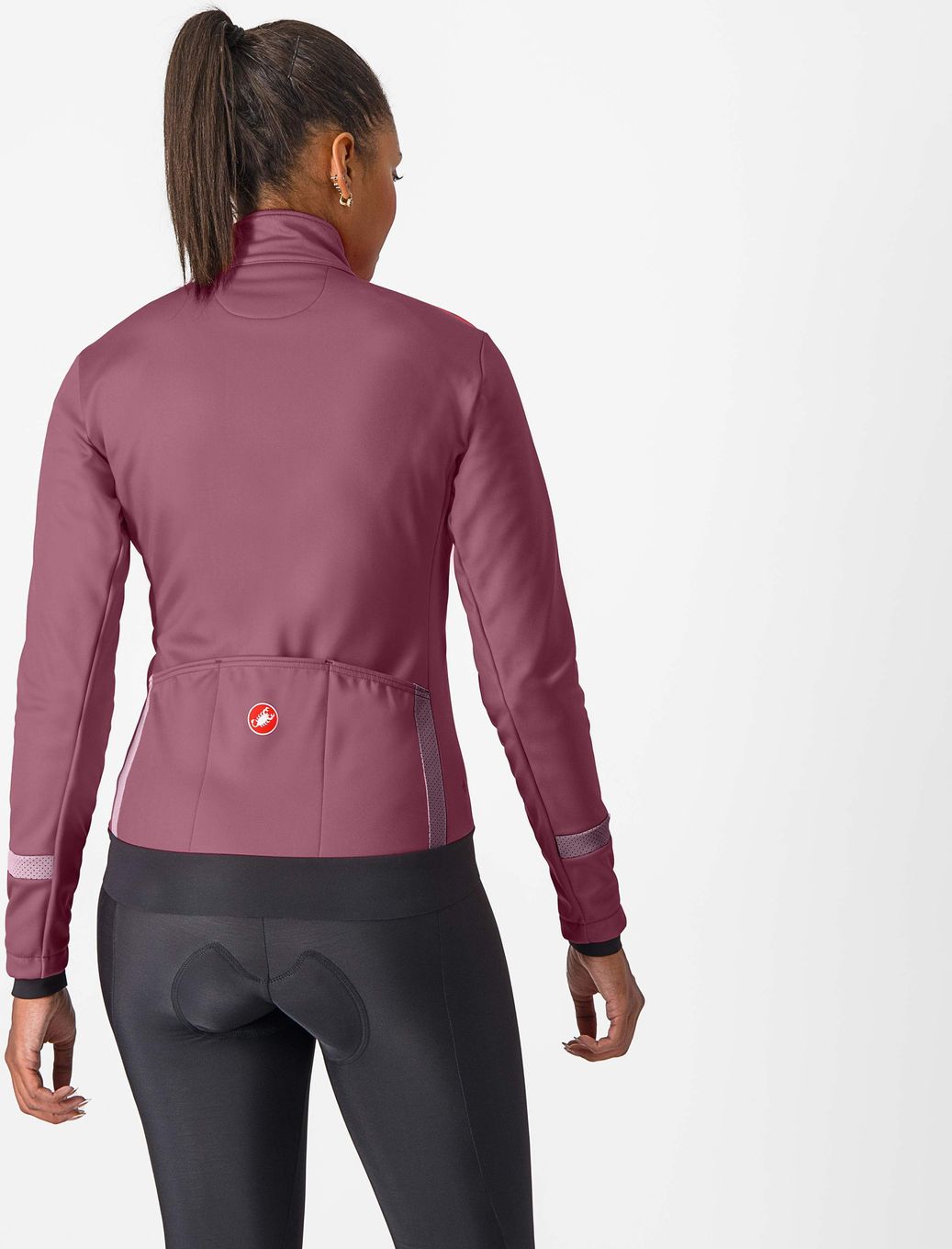 Castelli Dinamica 2 Violet Women's Long Sleeve Jacket | Alltricks.com