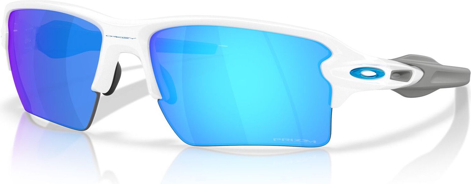 Oakley Flak 2.0 XXL Goggles - Polished White / Prizm Sapphire