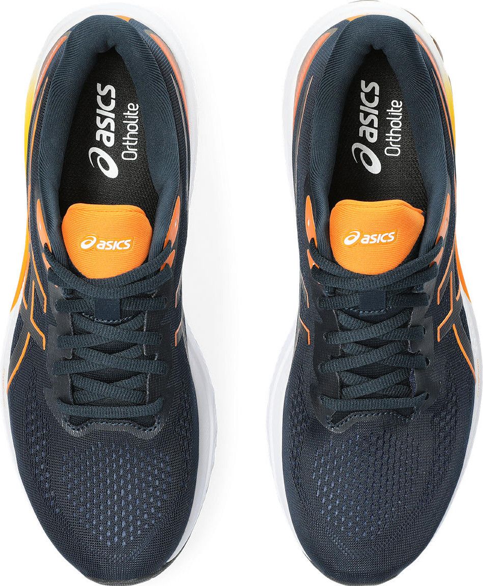 Chaussures de Running Asics GT 1000 12 Bleu Orange Homme Alltricks