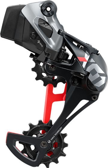 Rear derailleur Sram X01 Eagle AXS 52 teeth without Battery Red Alltricks