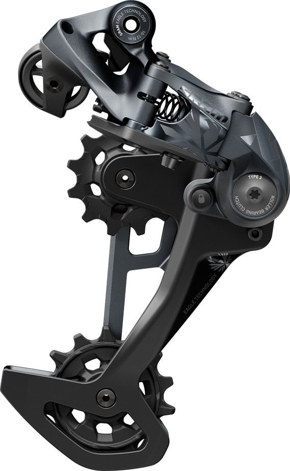 Rear derailleur Sram XX1 Eagle 12V (Max 52 Teeth) Lunar Gray