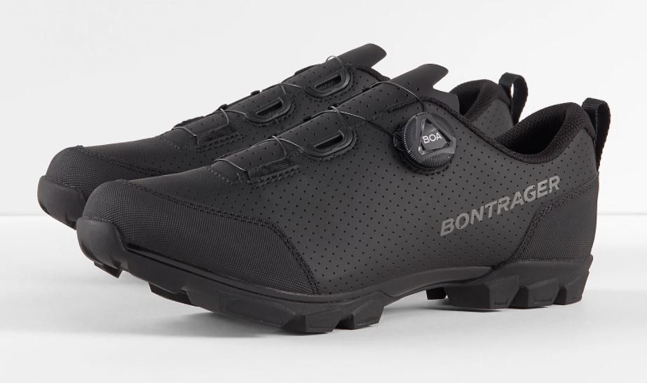 Bontrager Evoke Men\'s Mountain Bike Shoes Black 581935 US Size 10 EU 43 Bontrager Evoke Shoes 581935 Cycling Shoes Size 11 Black  main image 3