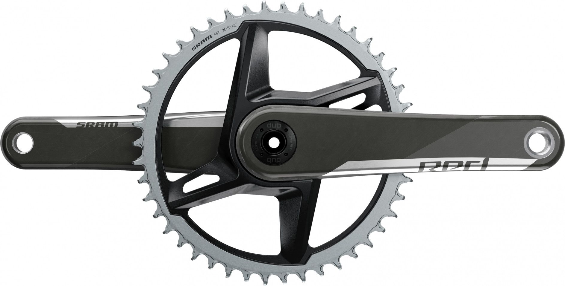 Sram Red 1 DUB 40 Teeth 1x12V Crankset without box Black Alltricks