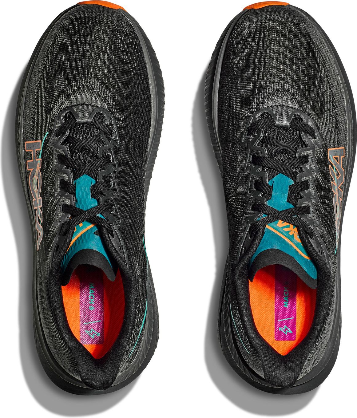 Running Shoes Hoka Mach Black/Orange Homme