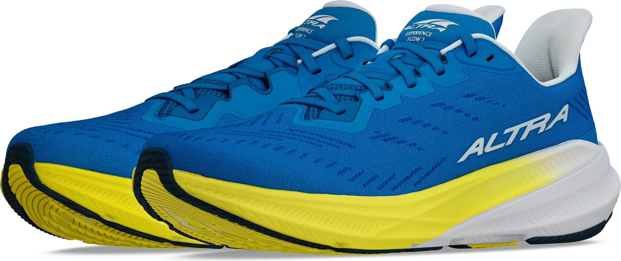 NEW ALTRA men\'s experience flow 2 running shoes in blue/yellow Altra M EXPERIENCE FLOW 2 470 BLUE/YELLOW main image 4