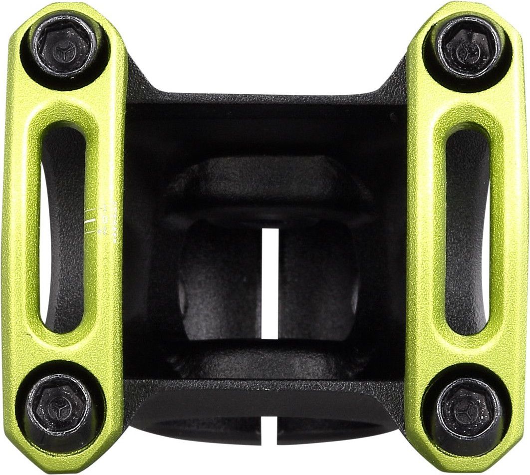 Spank Split Stem 0° 31.8 mm Black / Green | Alltricks.com