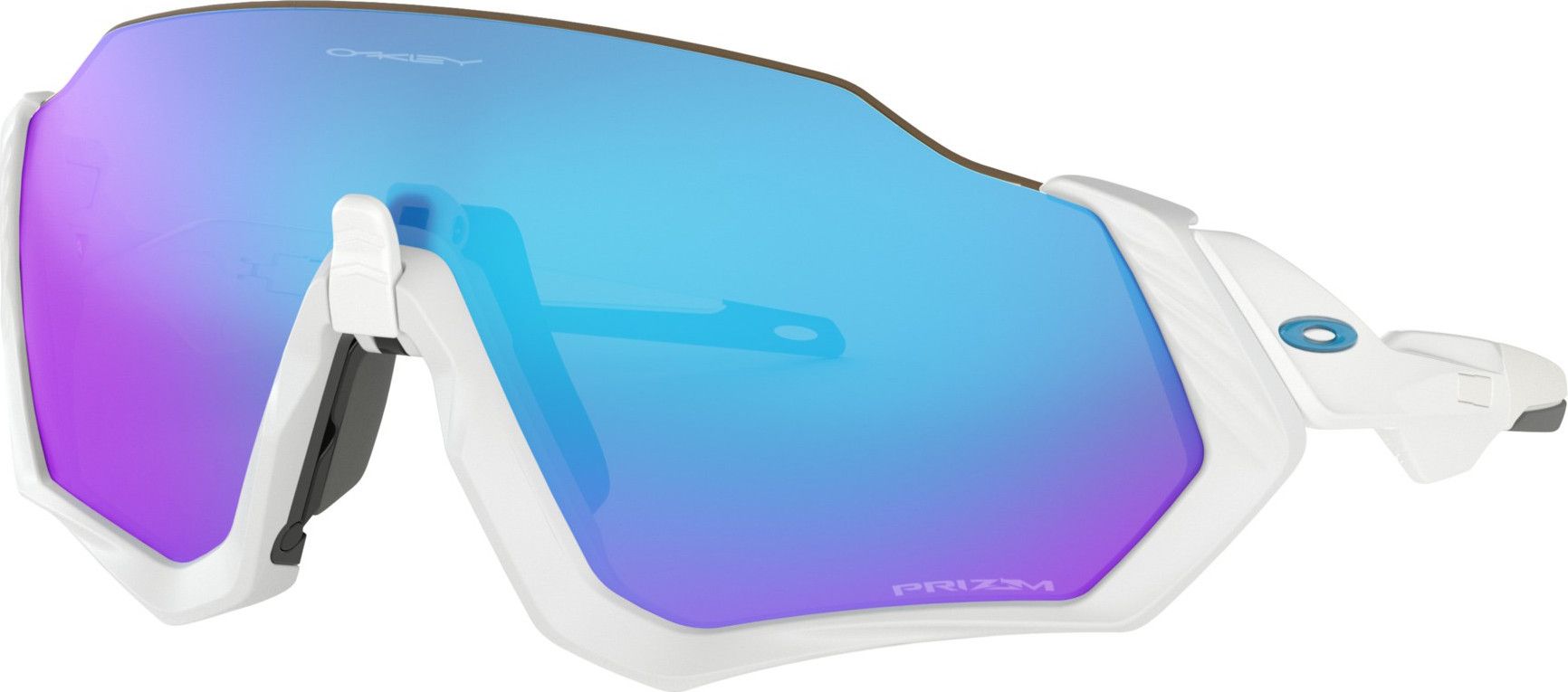 OAKLEY Flight Jacket Sunglasses White Prizm Sapphire Alltricks