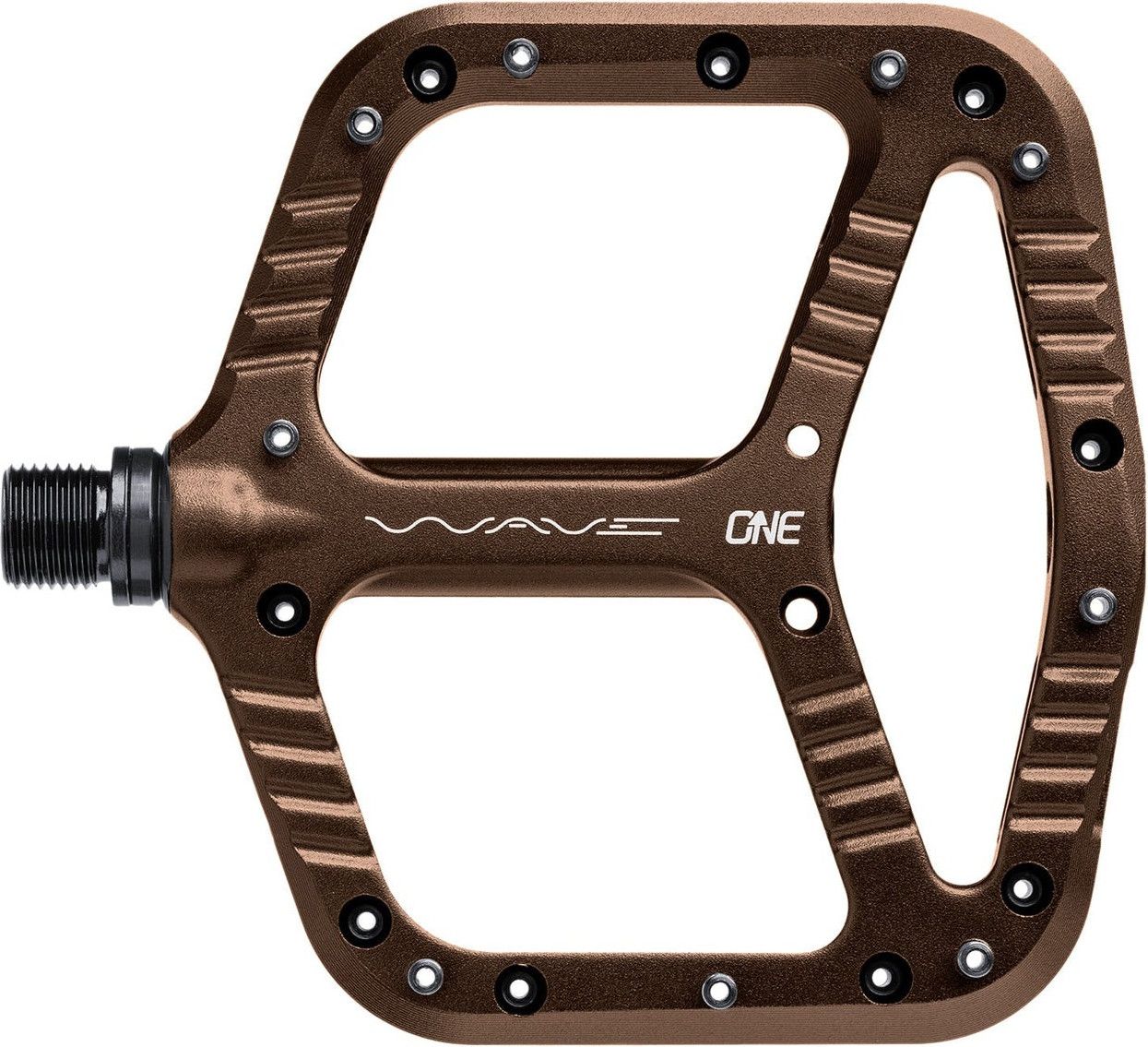 OneUp Wave Bronze Flat Pedals