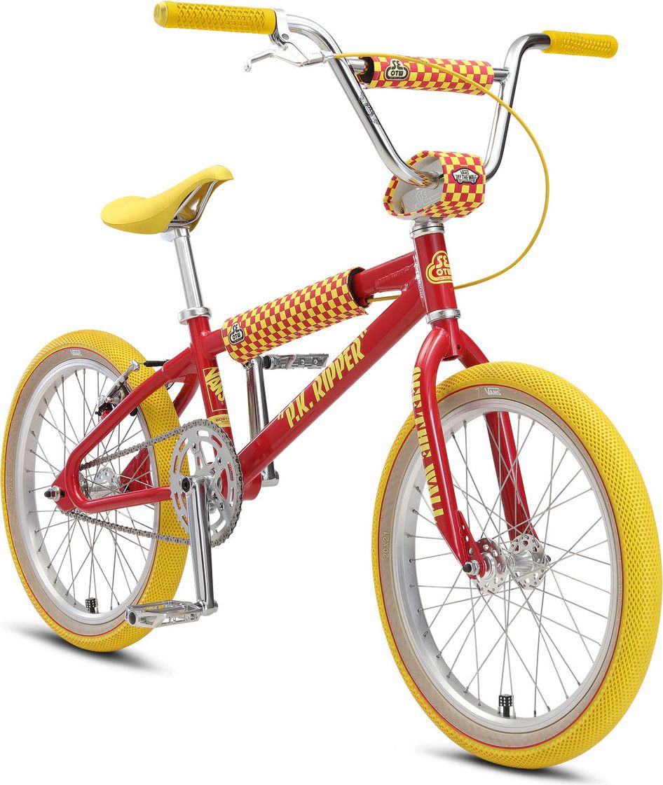 SE Bikes Vans PK Ripper Looptail 20 Wheelie Bike Red Yellow Alltricks