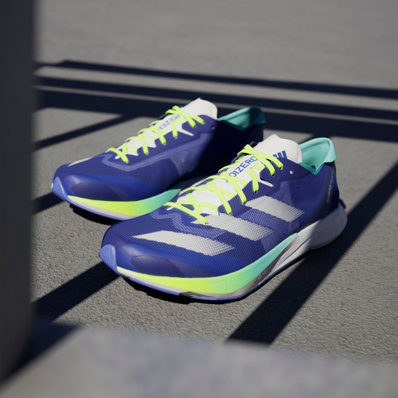 Running Shoes adidas Adizero Adios 8 Blue/Green Unisex