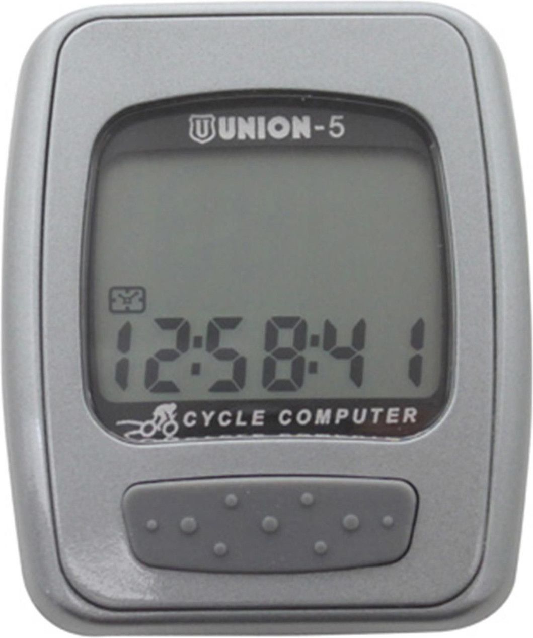 Compteur De Vélo Union 5 Fonctions Argenté - Odomètre Mécanique 588040210