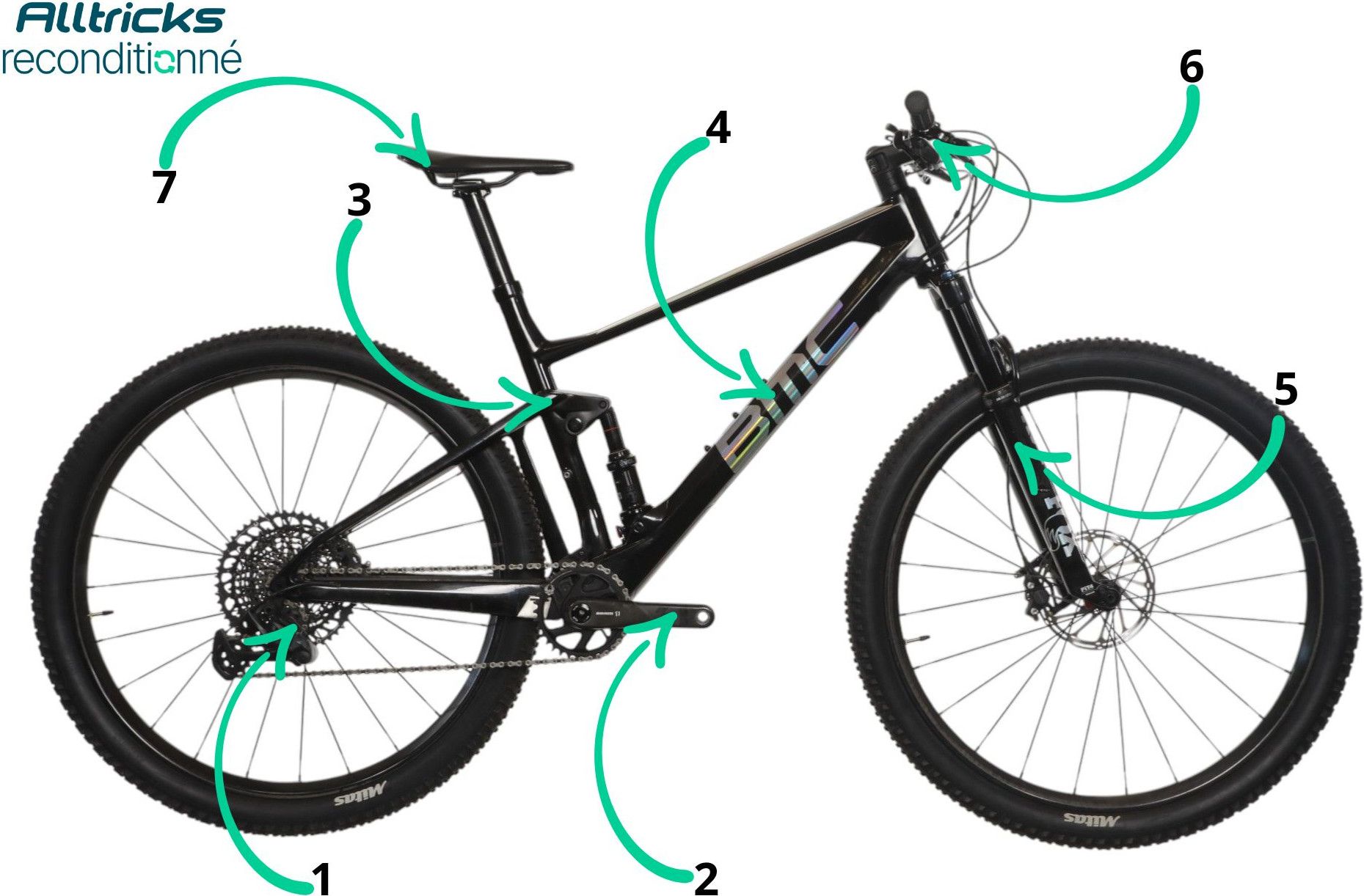 BMC Refurbished Product - BMC Fourstroke 01 LT One Sram XX1 12V