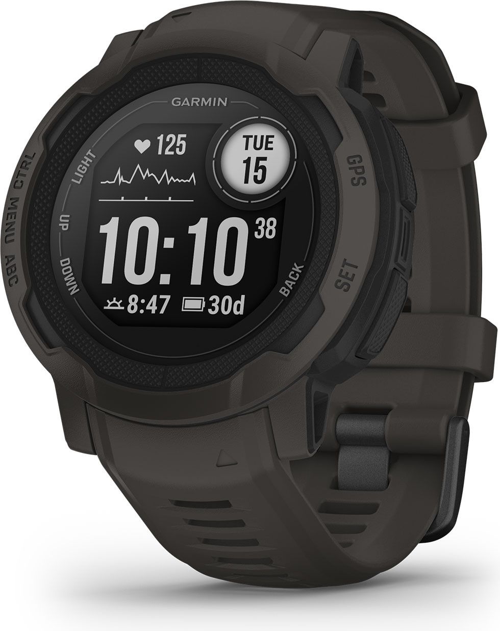 Garmin Instinct 2 黒 デジタル腕時計 Garmin Instinct 2 Sport Watch Black Graphite | Alltricks.com