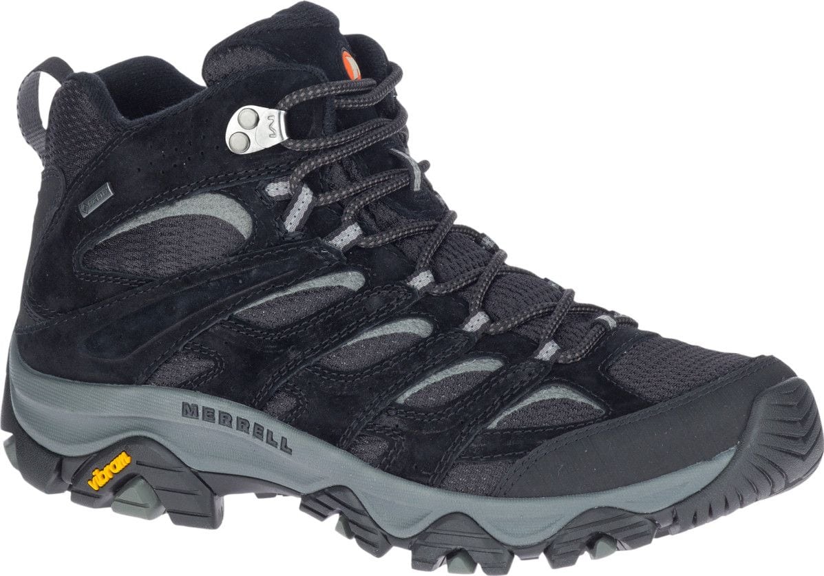 Merrell Moab 3 Mid Gtx Hiking Boots Black | Alltricks.com