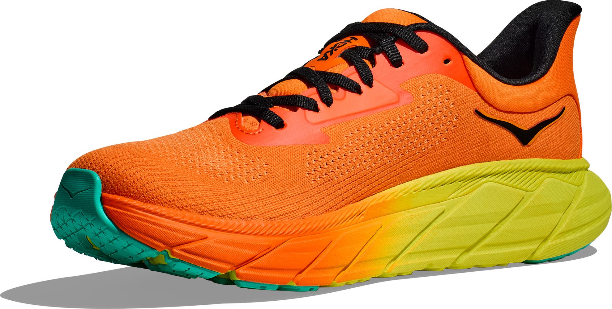 Hoka Arahi 7 Running Shoes Orange/Yellow Men's | Alltricks.com