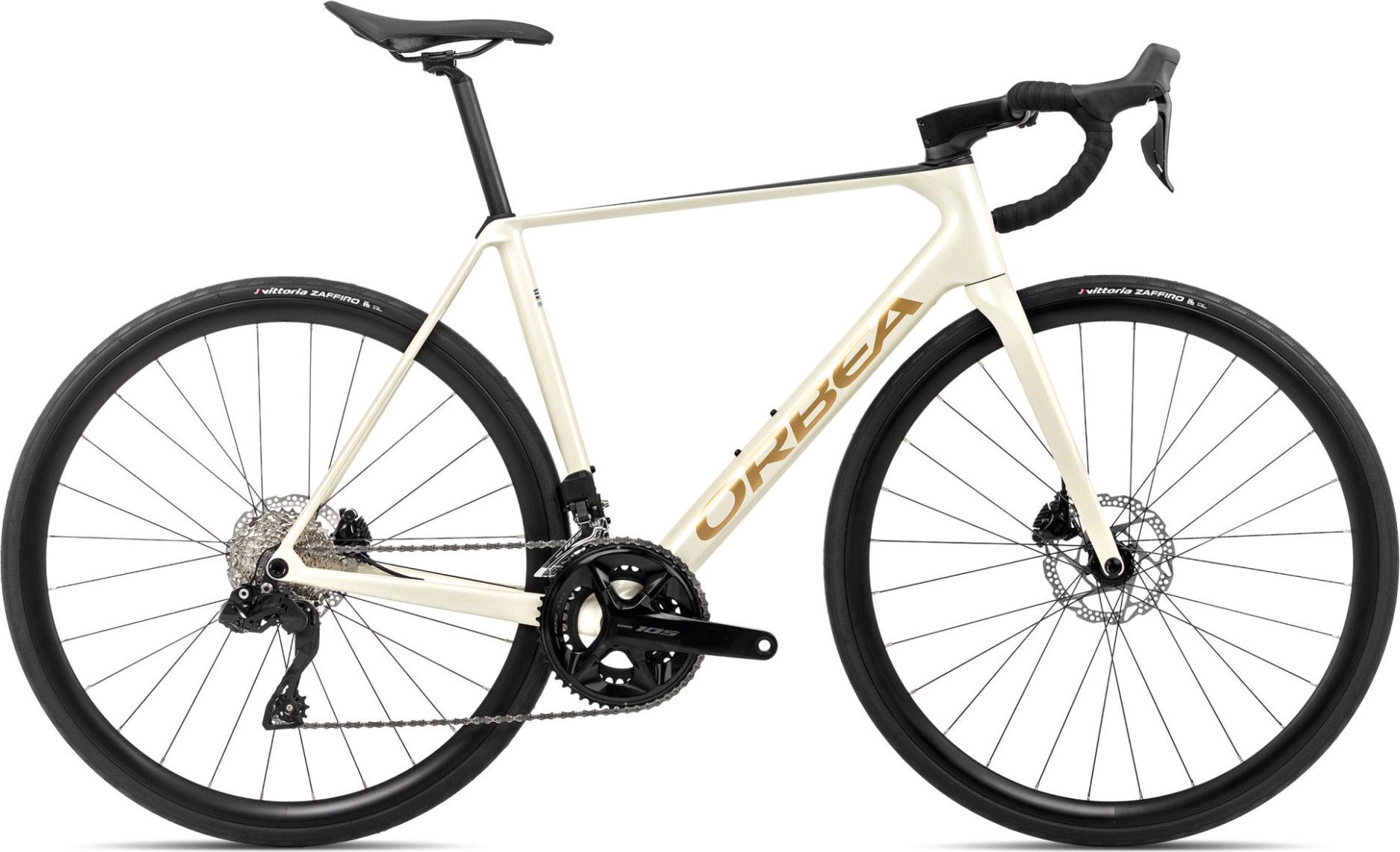 Orbea Orca M30i Road Bike Shimano 105 Di2 12S 700 mm Ivory White