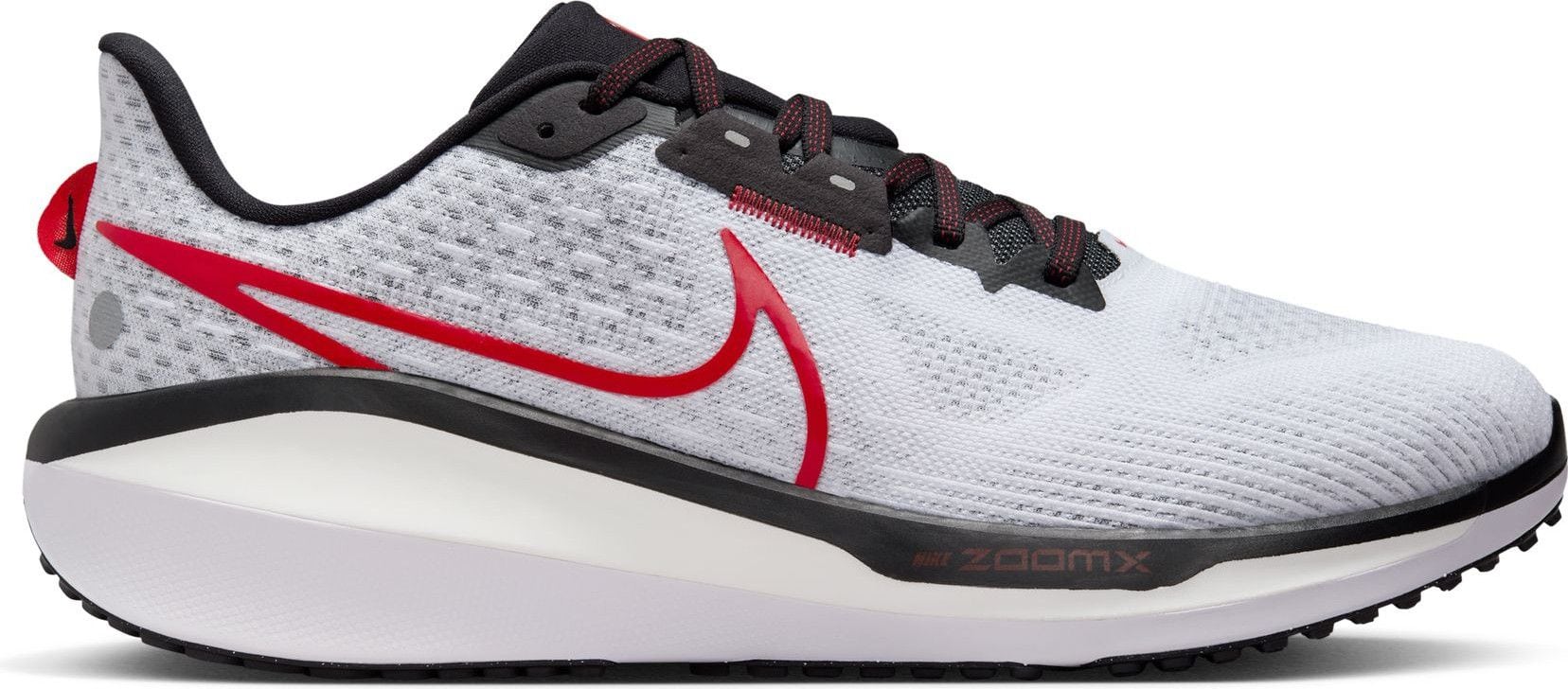 Chaussures Running Nike Vomero 17 Blanc Rouge Homme Alltricks