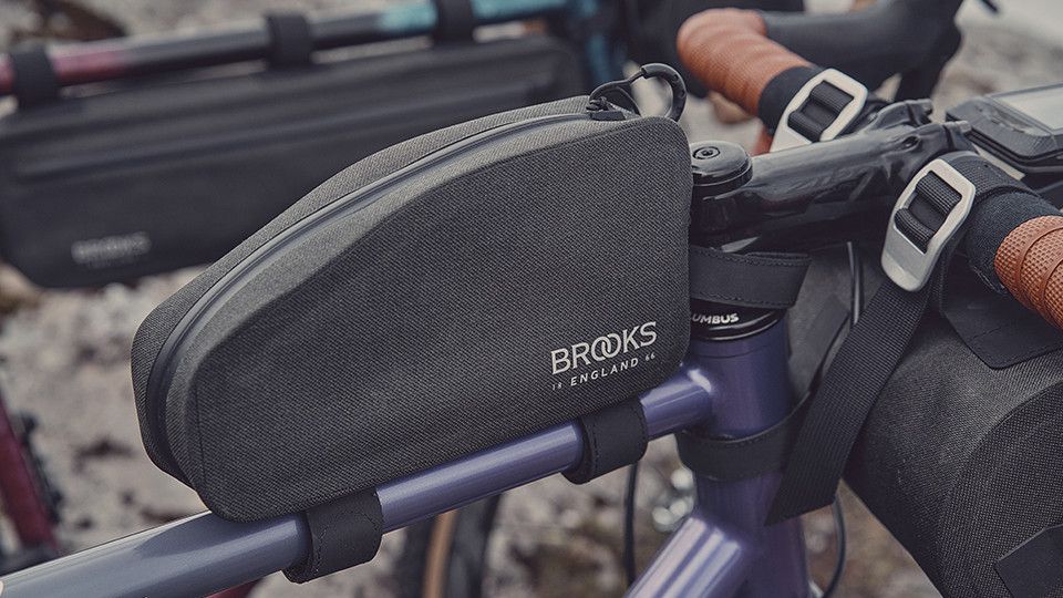 Brooks Scape Top Tube Bag 0.9L Mud Brown