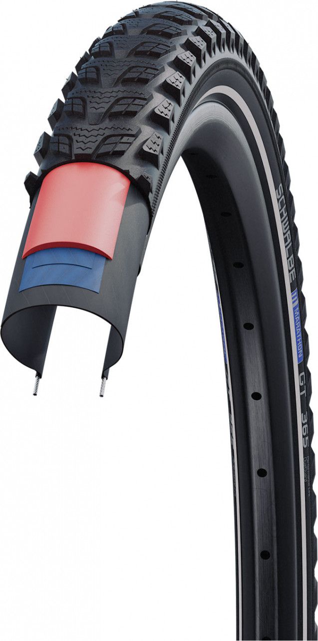 Pneu Schwalbe Marathon GT 365 700 mm Tubetype Rigide