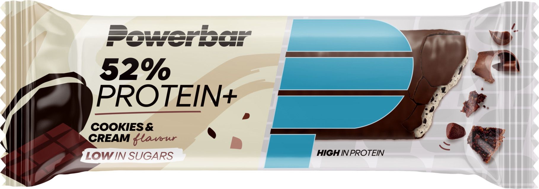 PowerBar 52% Protein Plus Protein Bar Cookies Cream 50 g