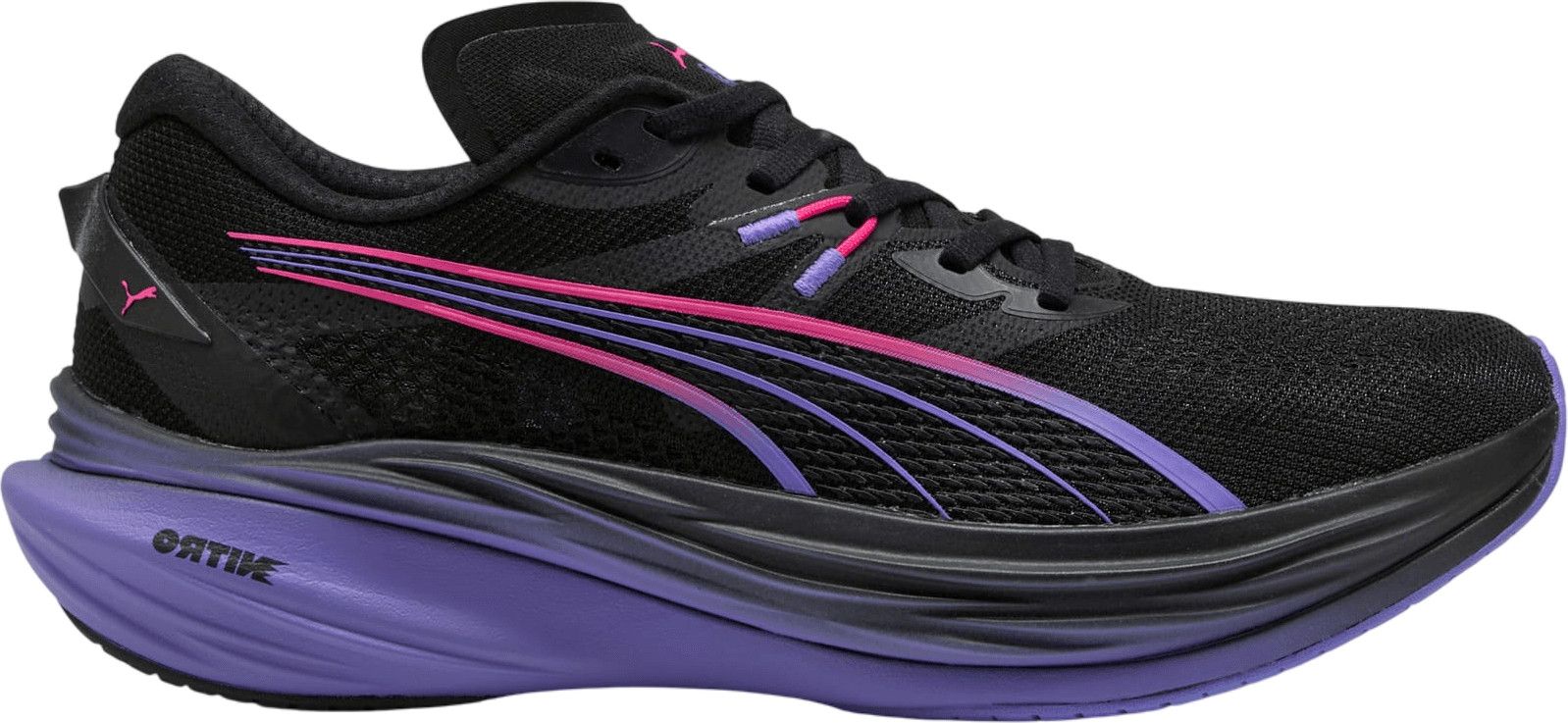 Puma Running Shoes Deviate Nitro Digitokyo Black/Purple Man