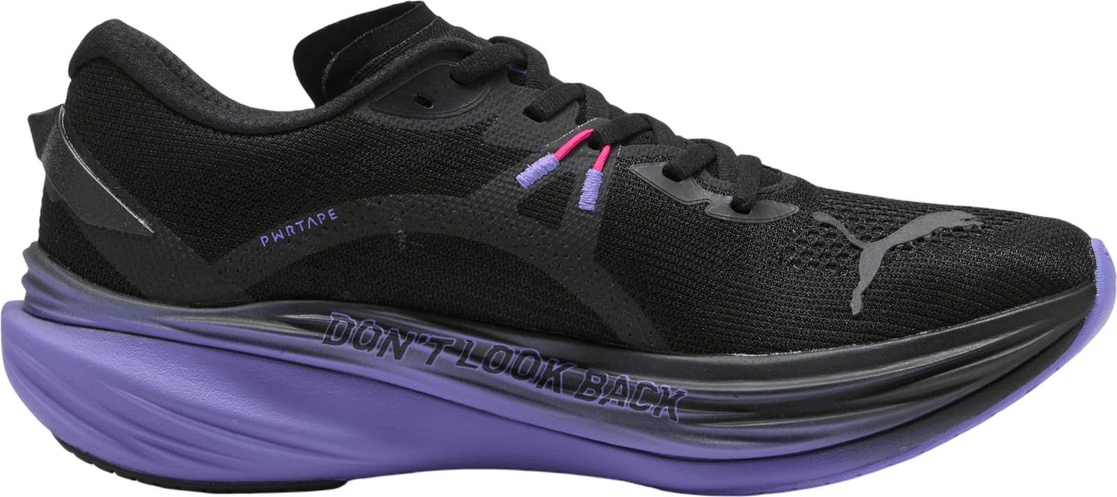 Puma‎ Athletic Shoes - Black and Purple Puma Mobium Elite Speed 187305-07 Black Purple Low Top  main image 3