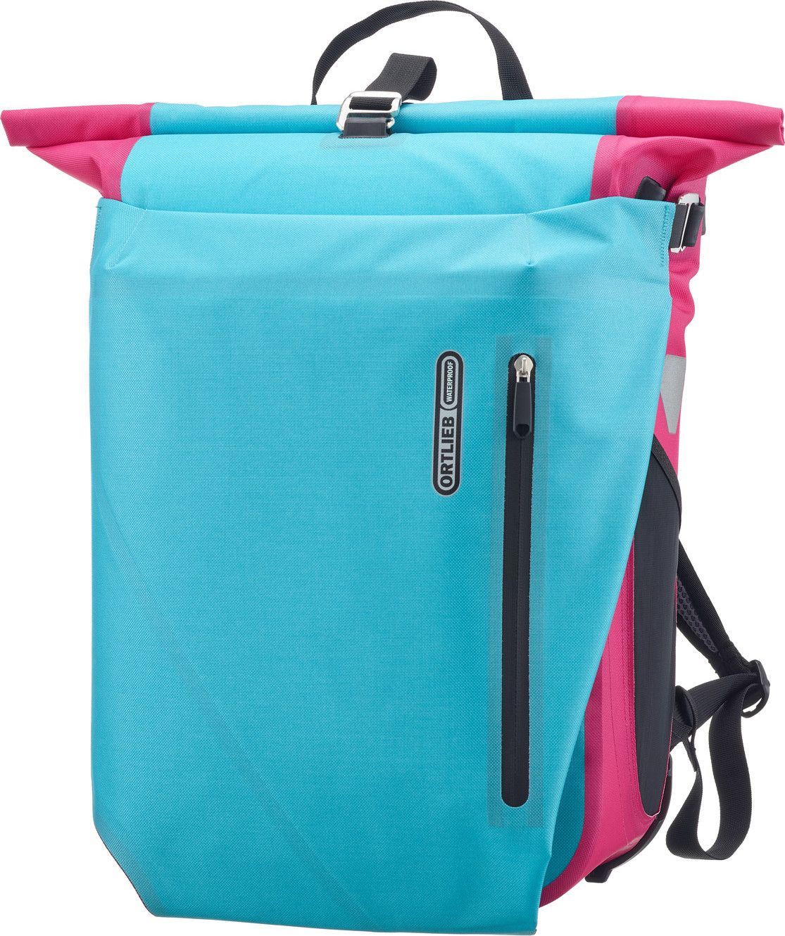 Ortlieb Vario 26L QL2.1 Rucksack / Fahrradtasche Cyberblau Rosa |  Alltricks.de